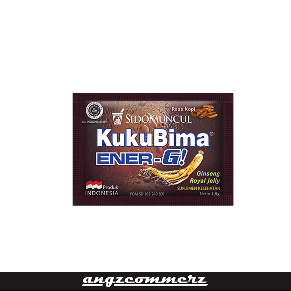 

SIDOMUNCUL Kuku Bima Ener G Coffee 1 SachetSY