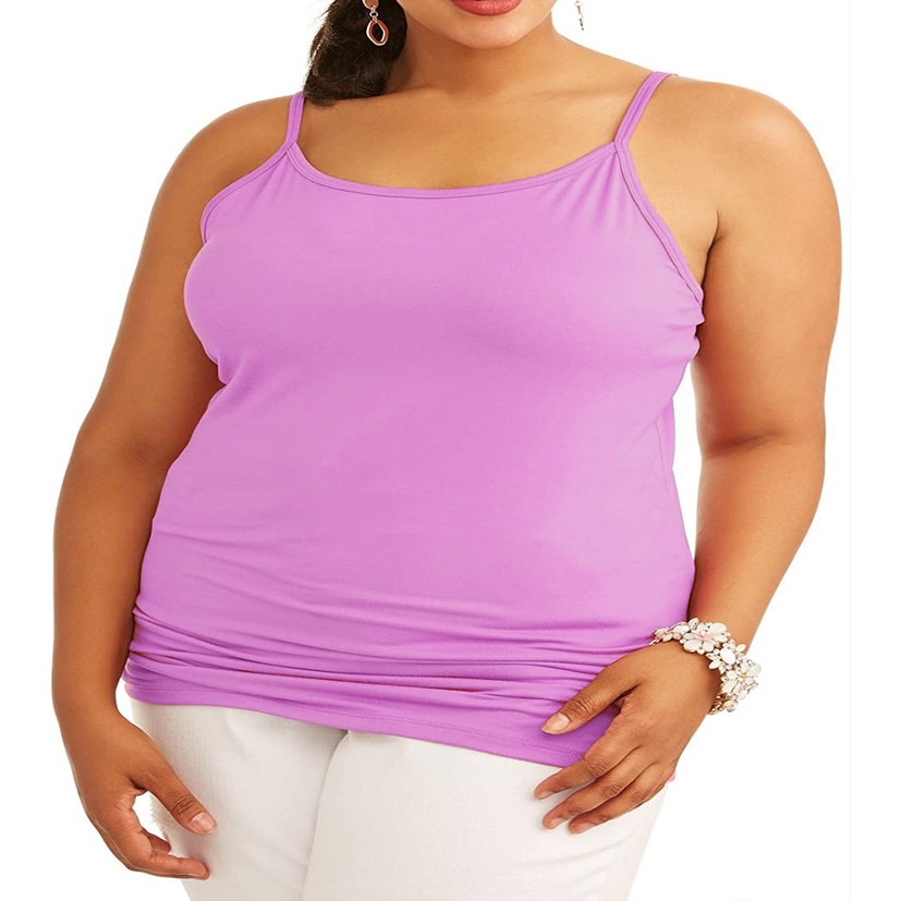 KAOS DALAMAN SINGLET WANITA JUMBO TANK TOP WANITA UKURAN JUMBO TOP TERLARIS
