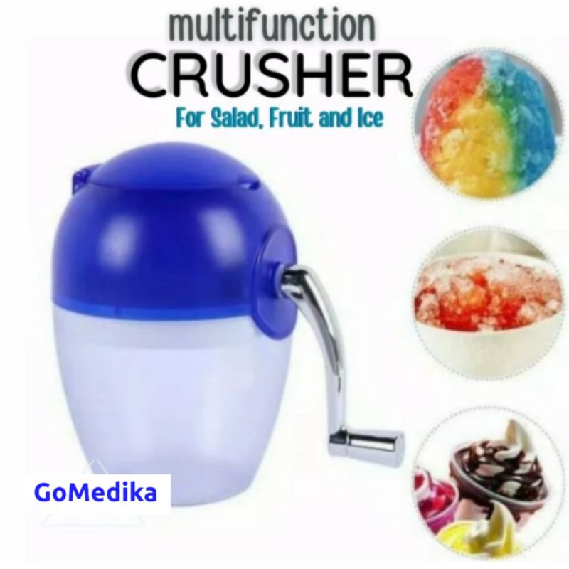 Alat Serut Es Kepal Multifuction Crusher Ice, Buah, Salad