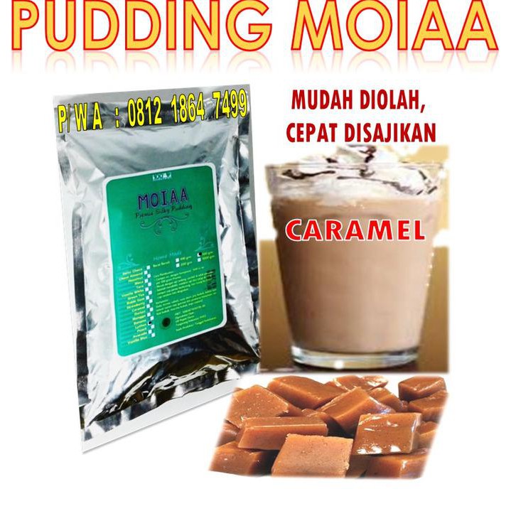 

MOIAA SILKY PUDDING |1000 Gram | SEGAR DI MULUT ADEM DI PERUT