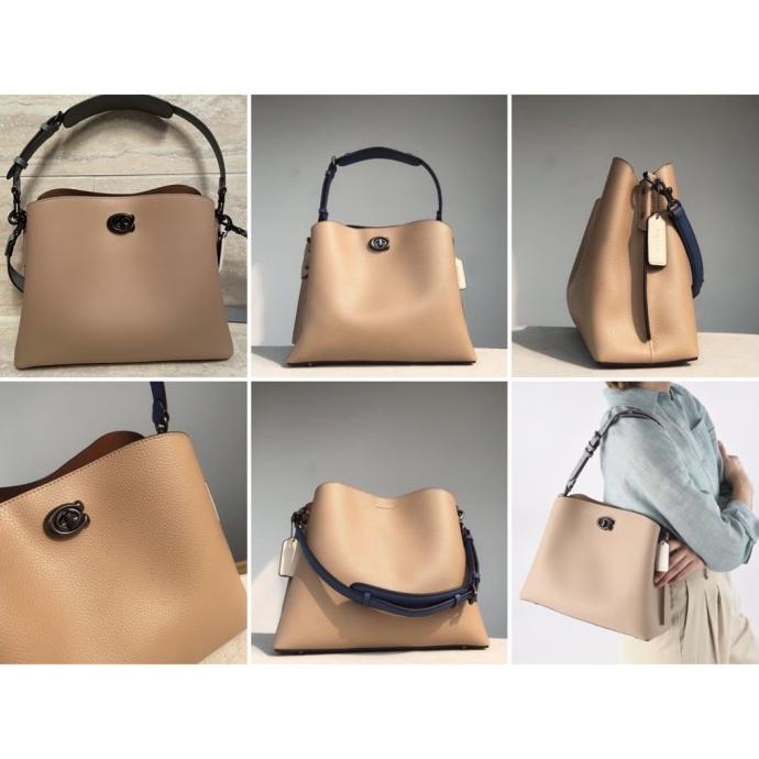 [ORIGINAL] COACH Willow Bucket Bag Large Tas Coach Original Coach Bag MURAH