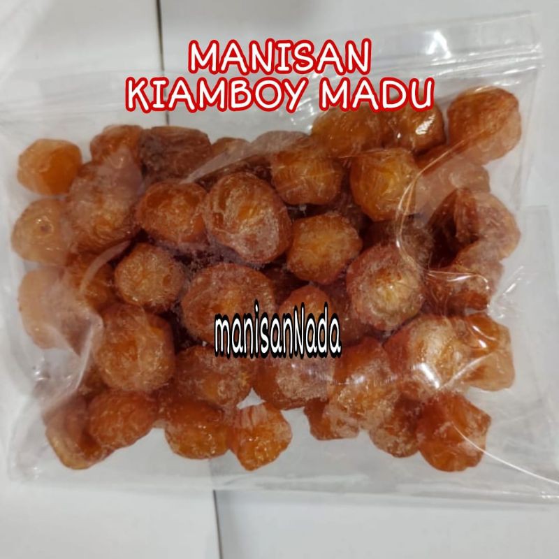 

Manisan Kiamboy Madu /Plum Madu Super 500gr