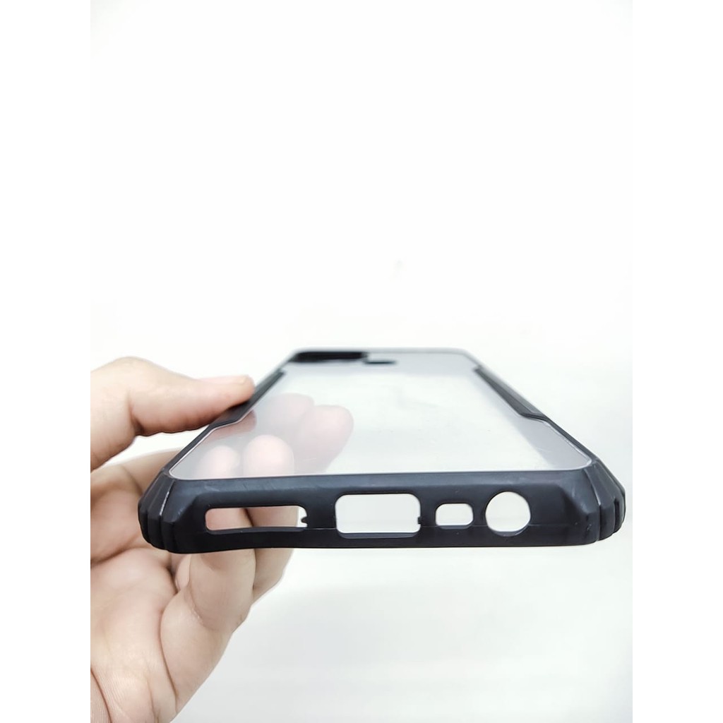 Anti Shocking Realme Narzo 30A C55 Hardcase Realme Narzo 20 List Hitam Acrylic Case
