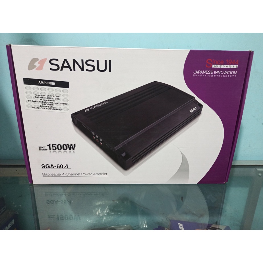 Power Mobil SANSUI SGA 60.4 1500W SUPER POWER GEDE JAPAN INNOVATION