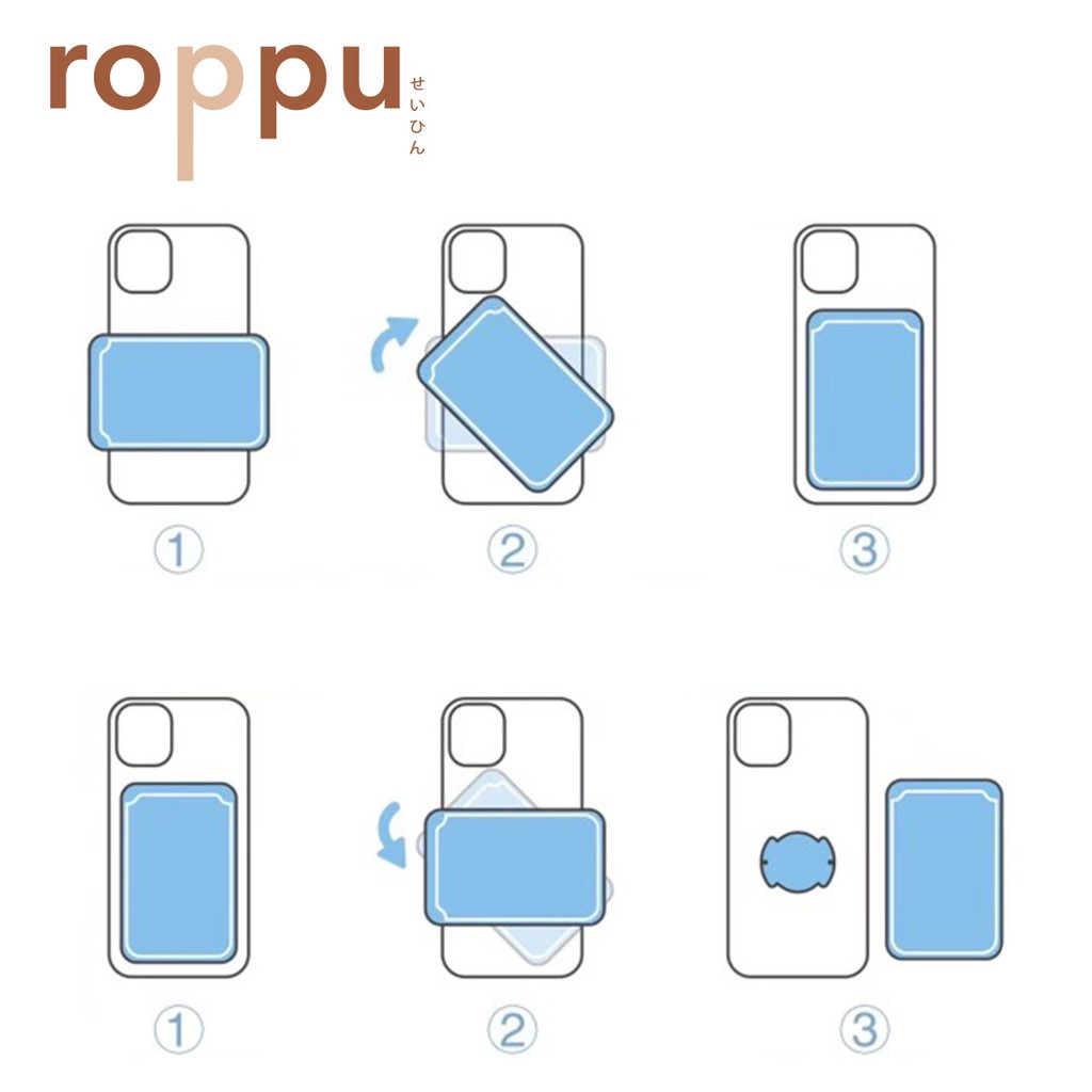 Roppu Wallet Card for All Type Phone Xiaomi, Vivo, Oppo, Samsung, iphone