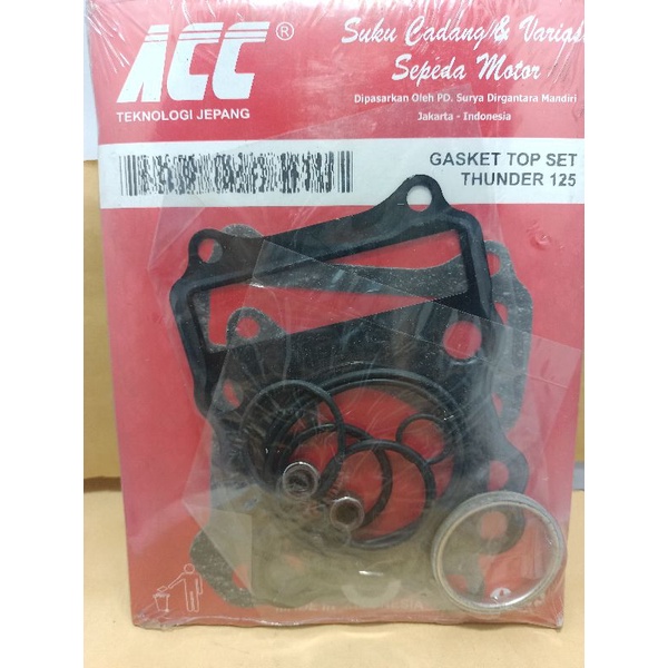 topset Suzuki thunder 125 cc komplit sil klep dan oeing