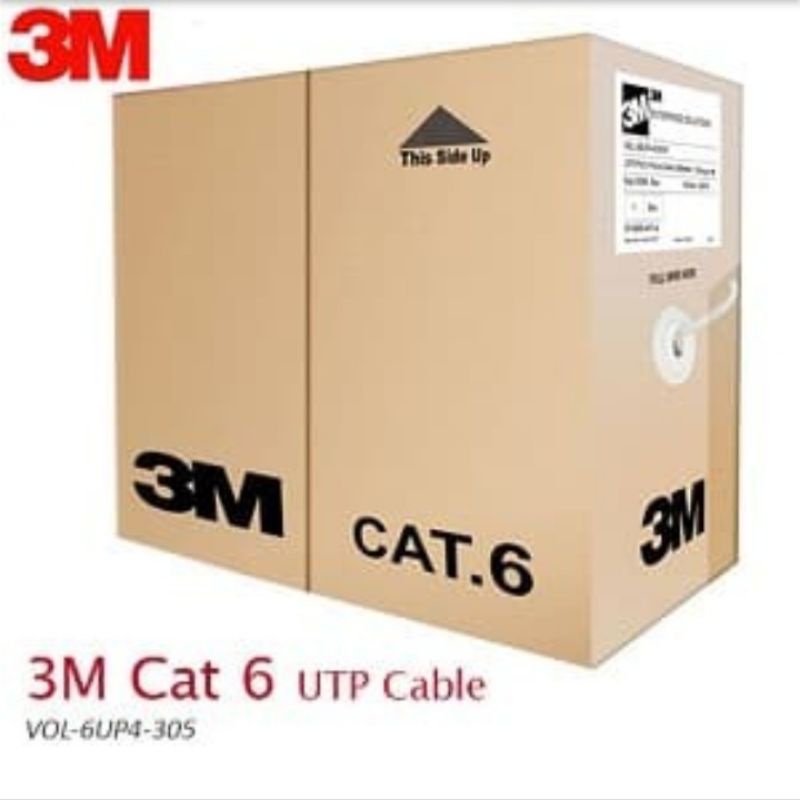 3M Cable UTP Cat 6 / Kabel UTP Cat 6 Unshielded Twisted Pair (UTP)