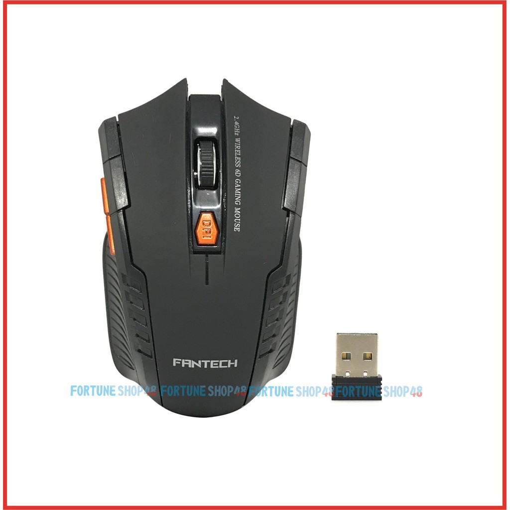 Mouse Gaming Wireless Fantech RAIGOR W4 2.4 GHZ