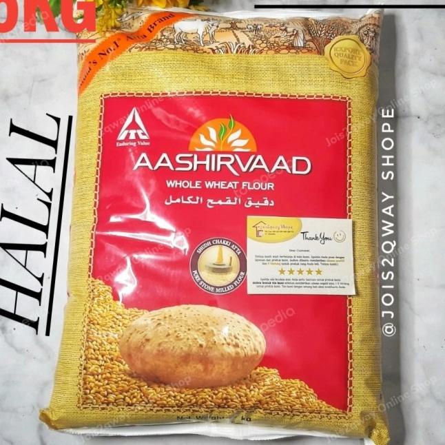 

TEPUNG ATTA / GANDUM AASHIRVAAD 5KG