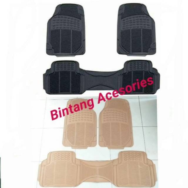 Karpet mobil karet universal tebal mobil new jazz