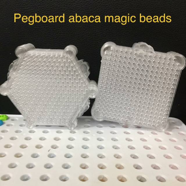 Pegboard Abaca Magic Beads / Pegboard