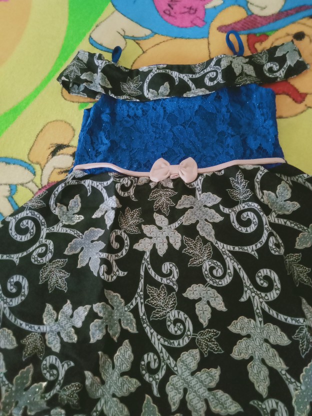 Dress Cecilia/casual Dress Anak Cewe/terusan Dress Batik Anak Prempuan/gaun Anak/baju Anak Murah