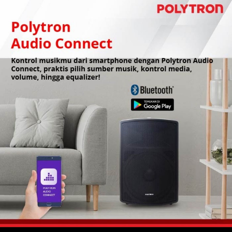 POLYTRON Speaker Aktif PAS PRO15F2 / Speaker Active 15inch PAS-PRO15F2