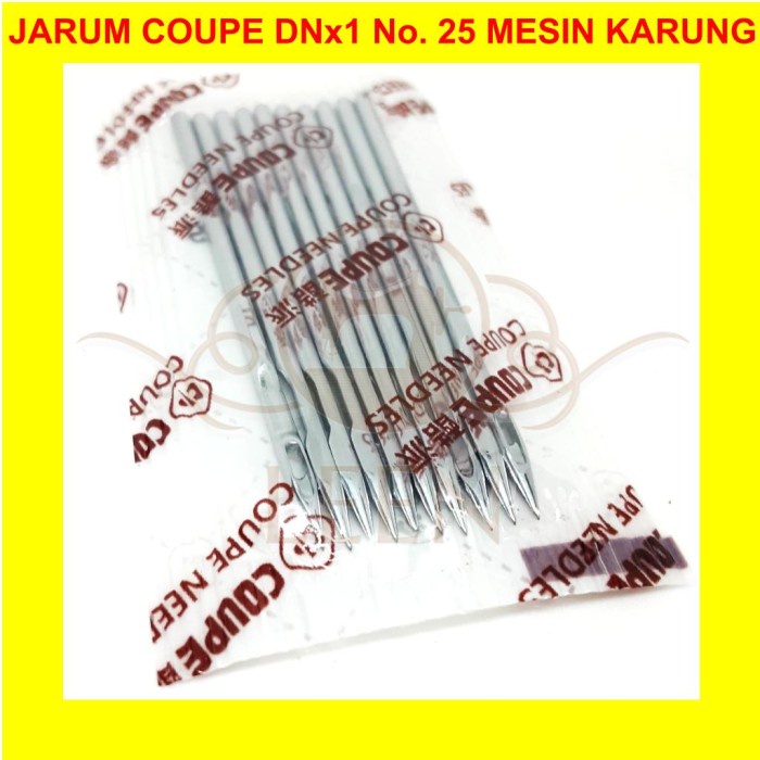 Jarum Mesin Jahit Karung NP7A / GK9-2 COUPE Needles DNx1 Nomor 25 LEEN