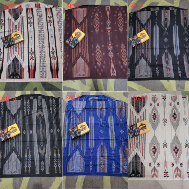 SARUNG ATLAS PREMIUM HARMONI IDAMAN 555 MOTIF BHS BY BEHAESTEX SERI MPM SIF SGC SGT SGA SID