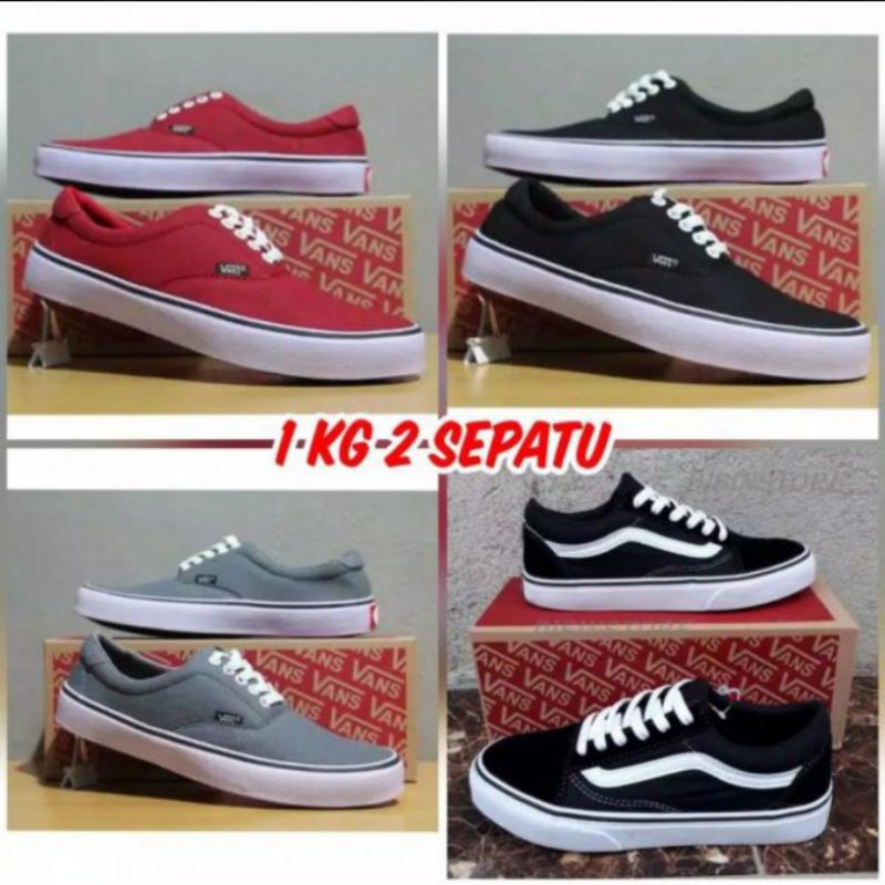 SEPATU VANS- BONUS TAS SLEMPANG PRIA