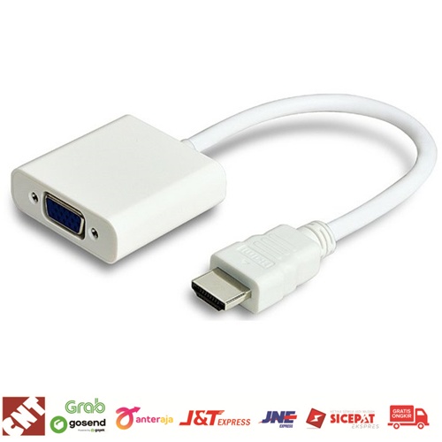 HDMI TO VGA CONVERTER / HDMI TO VGA ADAPTER / Kabel HDMI to VGA