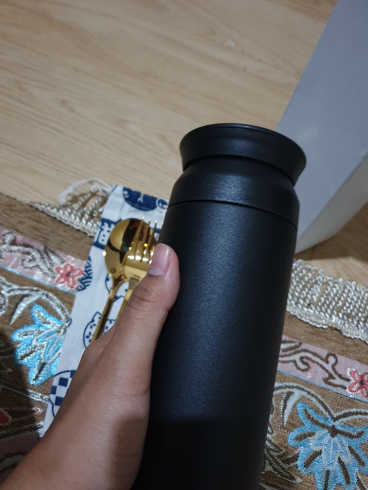 Botol Minum / Kado / Tumbler Custom Travel  500 Ml Grafir