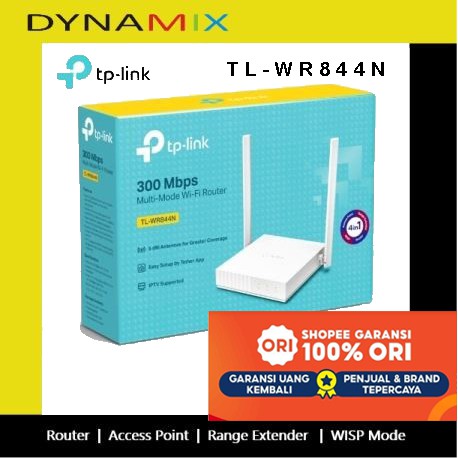 TP-Link TL-WR844N Multi-Mode Wireless-N300 Router | TPLink GARANSI RESMI