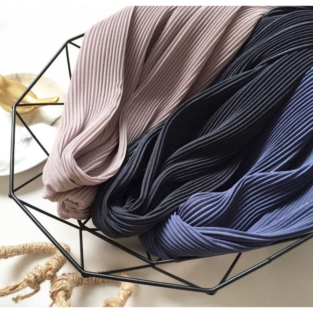 Pashmina Plisket Ceruty BabyDoll Terbaru Kerudung Pashmina Plisket Pasar Hija'b