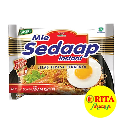

Sedaap Mie Instan Goreng Rasa Ayam Krispy 84 Gr