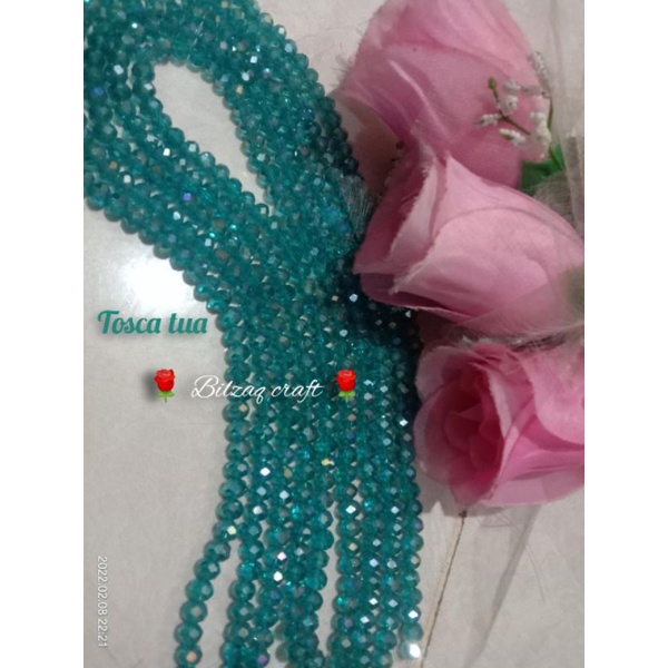 kristal ceko 6mm golongan biasa-Tosca tua