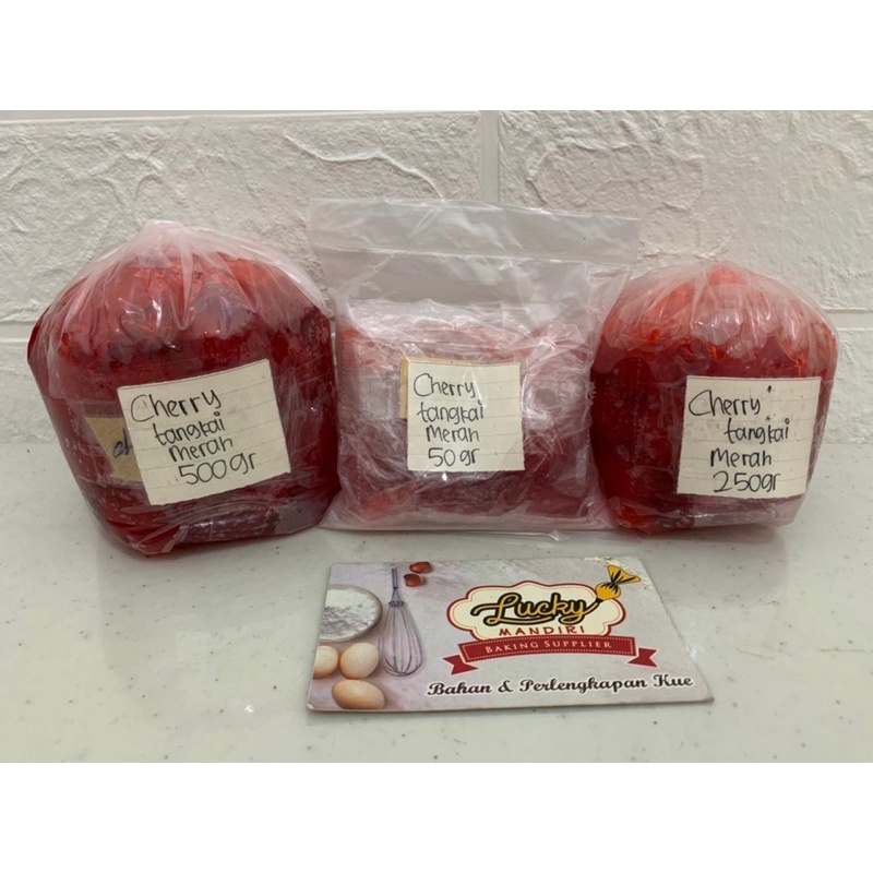 

Cherry Tangkai Merah & Cherry Tangkai Hijau 50gr (8pcs)