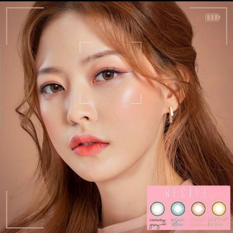 Softlens Warna RECIPE 14.5 MM by CTK / Soflens / Soflen / Soflense Softlen Warna NORMAL &amp; MINUS