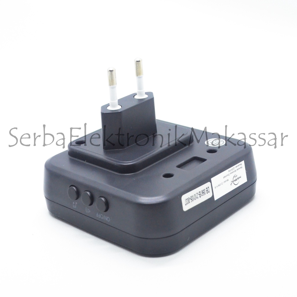 Bell Pintu Rumah Wireless AC Listrik Heles Harnic D-056K D-068K 1KNOP