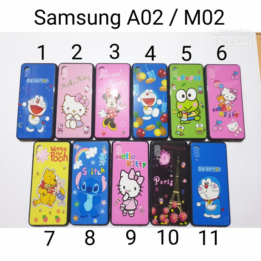 Softcase Fuze Samsung A02 2021 Karakter Samsung A 02 / samsung  M02 2021