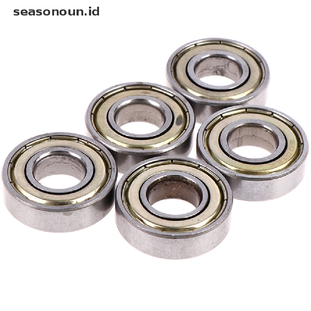 5pcs 6001zz Deep Groove Ball Bearings Ukuran 12x28 X 8mm