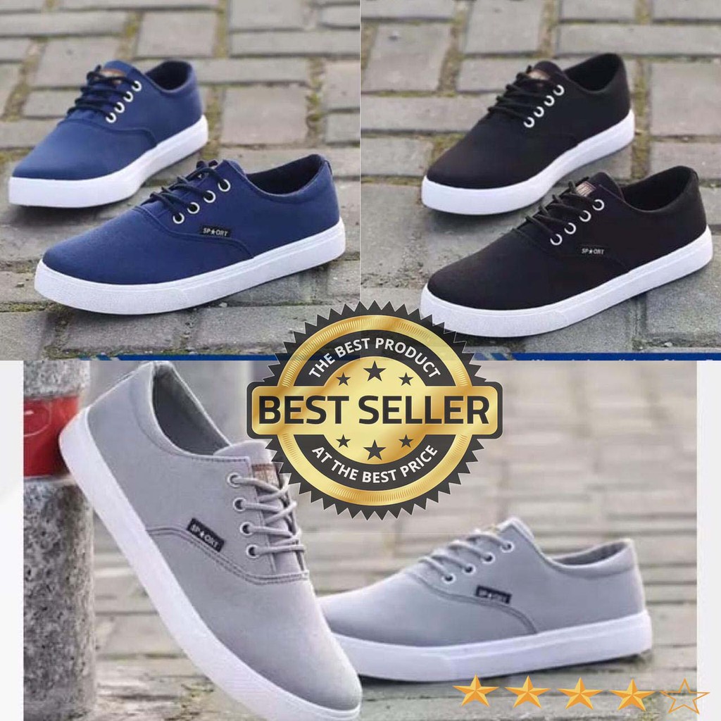  SEPATU  SNEAKERS  PRIA  VANO KLASIK LOKAL  Shopee Indonesia