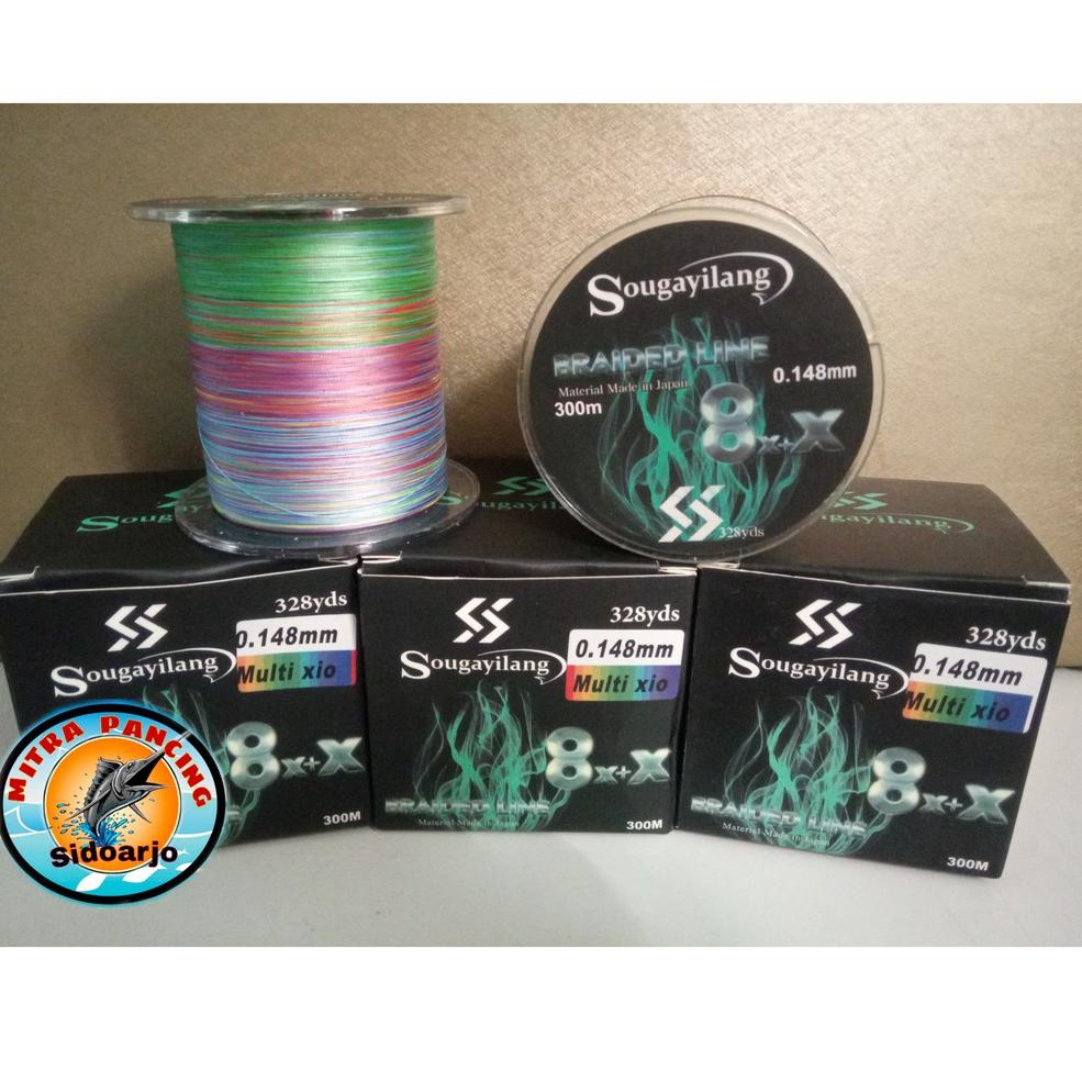 SENAR PE SOUGAYILANG, PE X9 PANJANG 300 METER SENAR MURAH DAN KUAT ‣ AGM.26Au22o