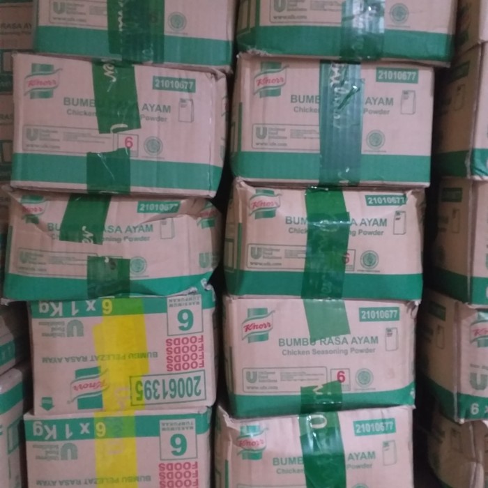 

PROMO TERBATAS - KNORR AYAM 6X1KG PER DUS (GOJEK/GRAB ONLY)