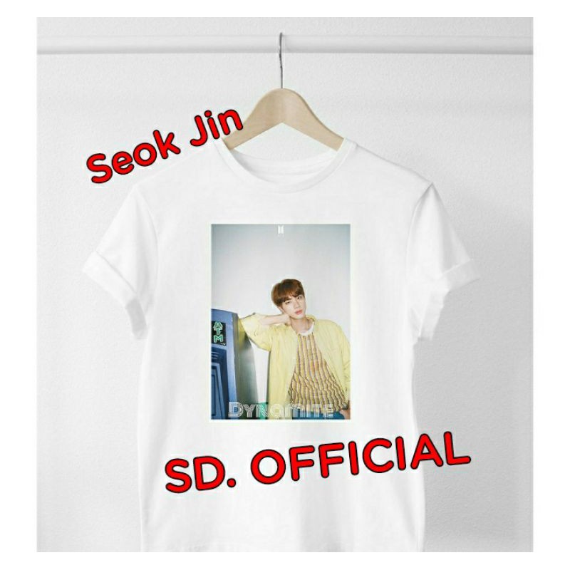 Kaos Bangtan JIN Dynamite Seok Jin Foto