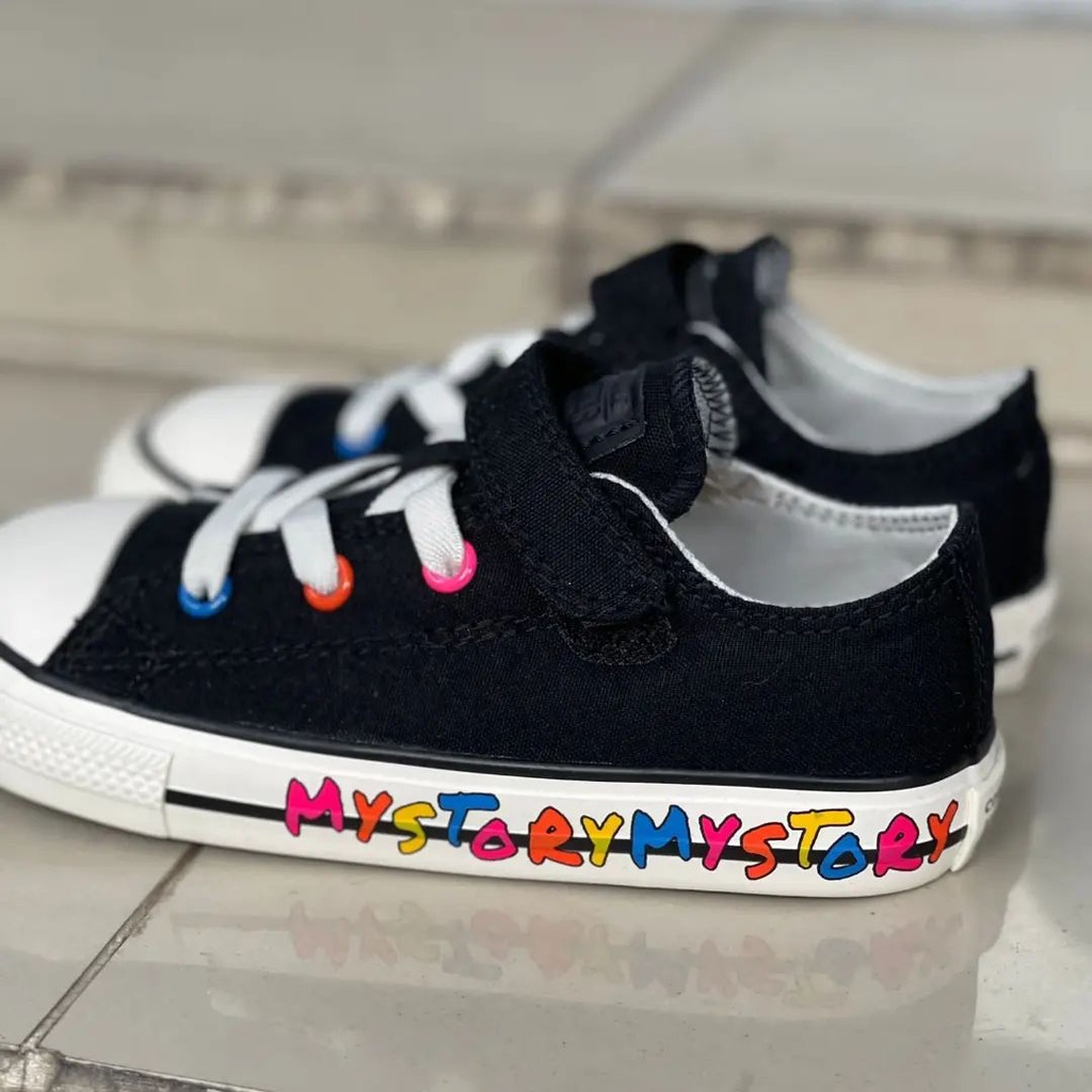 Converse Chuck Taylor All Star Kids Ox My Story Black