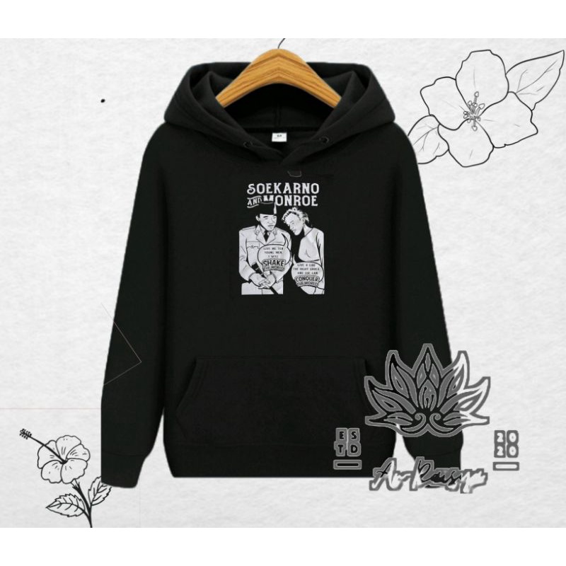 Hoodie soekarno /Jaket Soekarno/Hoodie menolak lupa/Jaket menolak lupa/Jaket presiden pertama indone