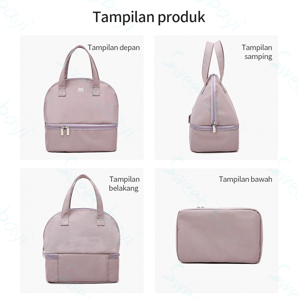 Sweetybayi Sling Cooler Bag Dua lapisan Tas Bayi Multifungsi