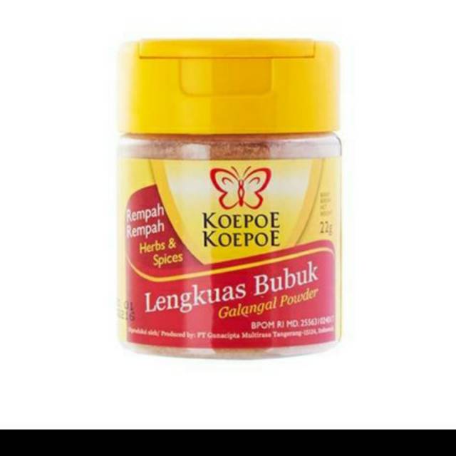 

KOEPOE KOEPOE LENGKUAS BUBUK 22 GRAM