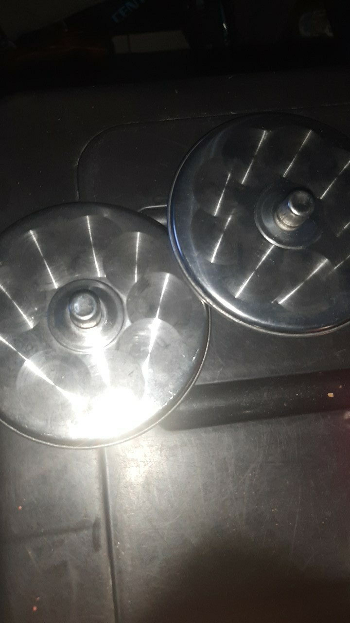 Tutup Gelas Stainless .diameter : 9,5 Cm & 10 Cm(tutup Gelas Aja)  &  7,5 Cm (tutup Gelas + Tataan )