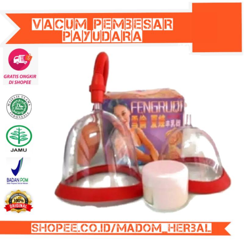 Vakum Pembesar Payudara Fengruqi alat pembuat payudara montok Vakum Fengruqi Pengencang Payudara