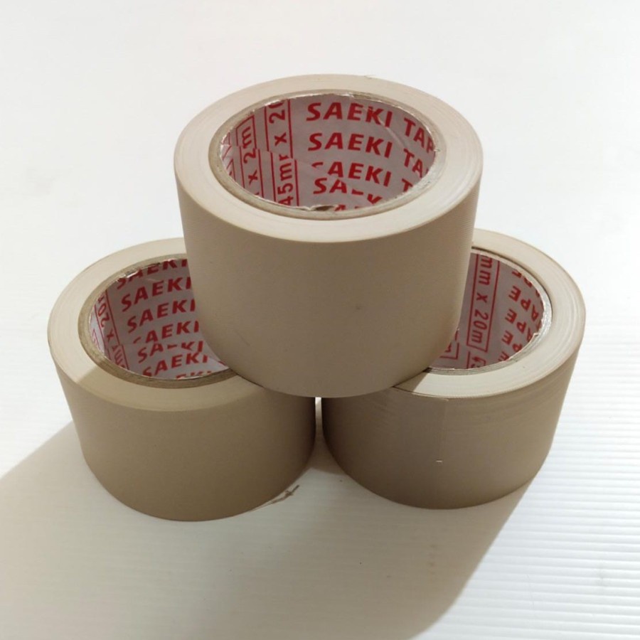 Duct tape non adhesive Isolasi pipa ac non lem Lakban pipa ac non lengket Merk Pacific