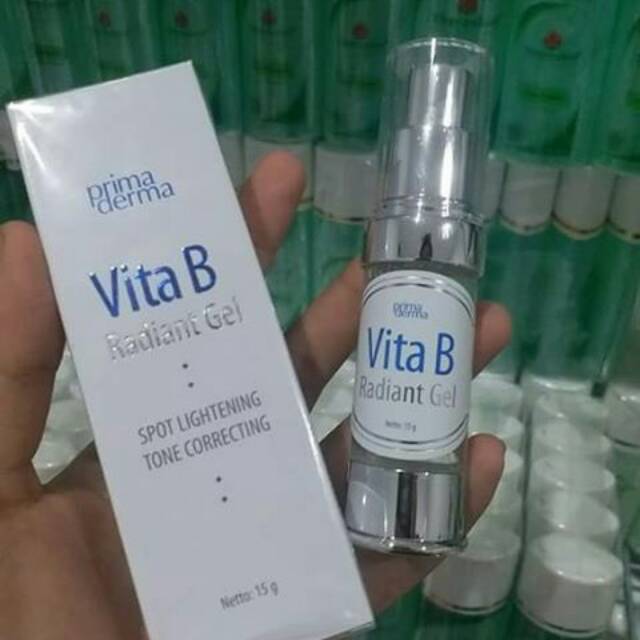 PRIMADERMA VITA B RADIANT GEL SERUM | SERUM PEMUTIH