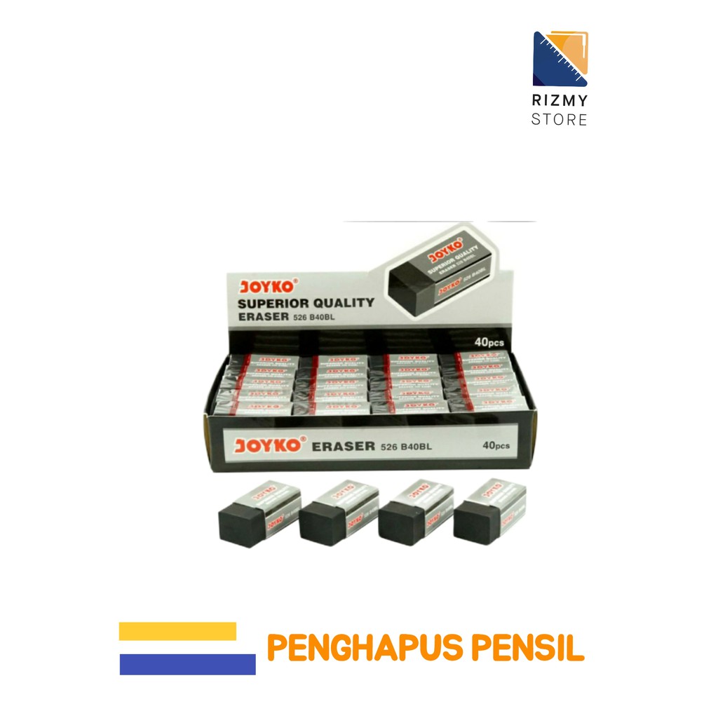 

Penghapus Pencil Joyko Hitam