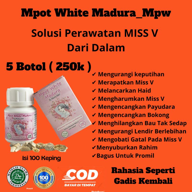 Jual Mpot White Madura ( 5 Botol Mini ) | Shopee Indonesia