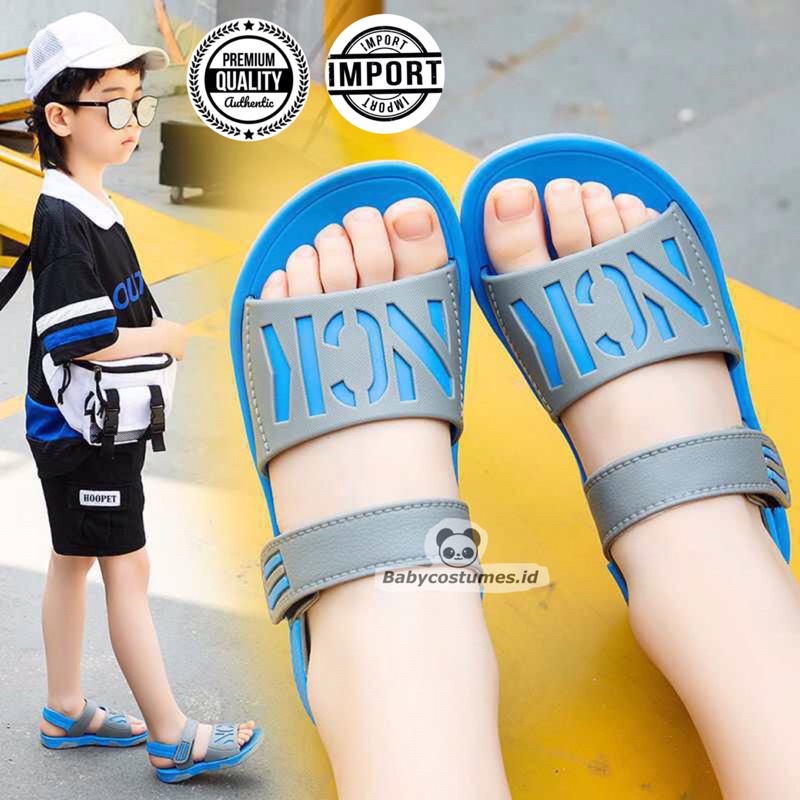COCO BEST MEGA SALE 1.1 NCK Sepatu Sandal Anak Laki-laki Anti Slip Sandal Gunung