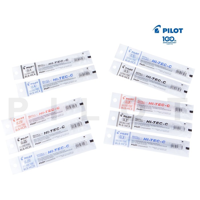 

Pilot Pen Hi-Tec-C Refill / Isi Ulang Hi-Tec_-C