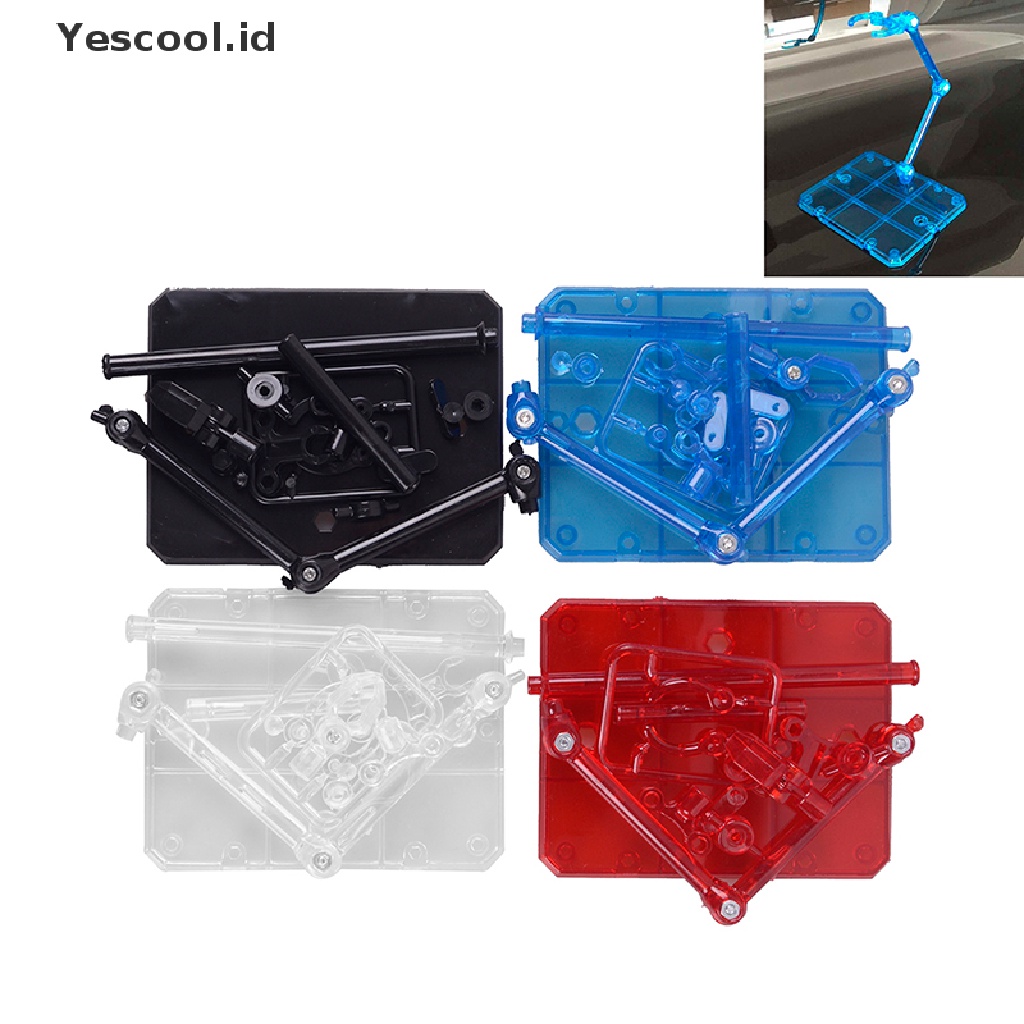 【Yescool】 Action figure base suitable display stand bracket for 1/144 HG/RG .