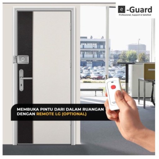 e-Guard Kunci Pintu Fingerprint Digital Smart Door Lock LG1663 Kost