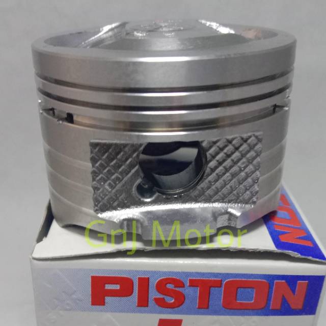 Seher Piston kit FIM Bore Up 130cc Jupiter Z Burhan - Vega R New XB Dia. 53.5 54 54.5 55 55.25 mm Pen Pin 13-3